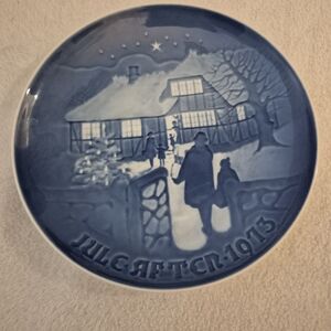 Blue Decorative Plate